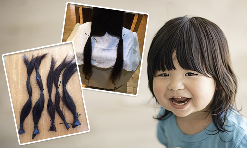 きっと誰かの笑顔になる…髪の毛を寄付してみませんか？